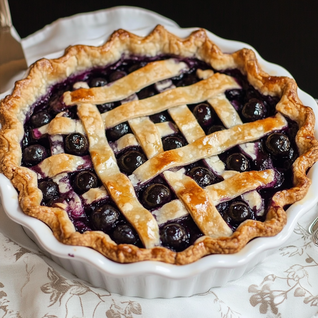 Blueberry pie