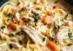 Creamy Chicken Noodle Soup